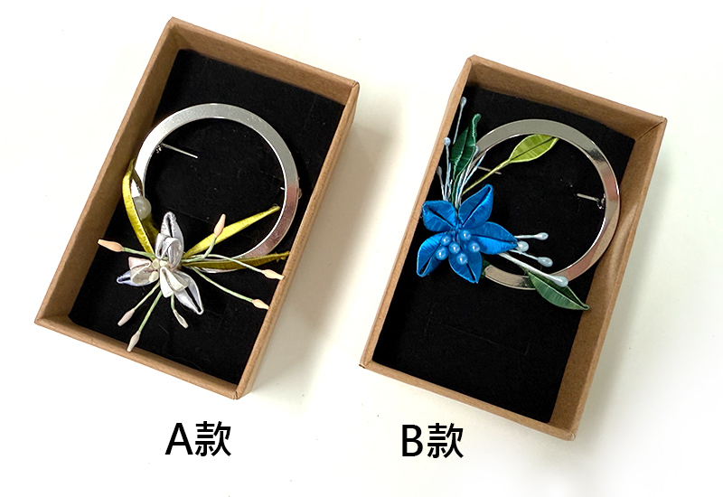 圓滿福胸針/領巾釦雙用